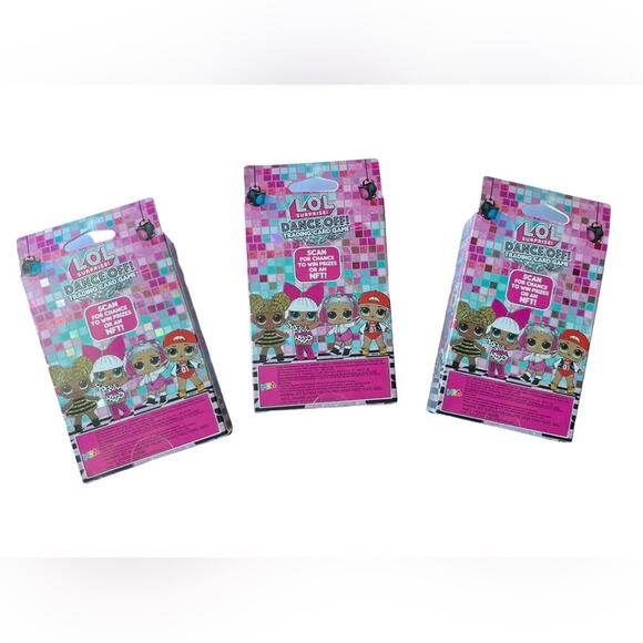 L.O.L Surprise Dance Off Trading Cards Game, Collectable Tokens, Lot of 3 Boxes - Picture 2 of 6
